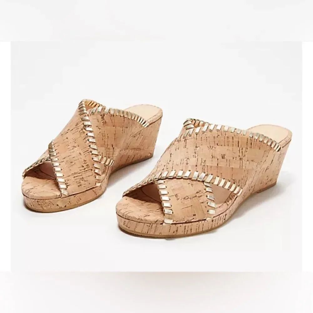 Jack Rogers Cross Band Mid-Wedge - Sloane 7.5